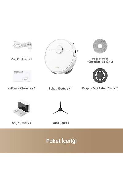 Dreame Bot L10S Pro Gen 2 Robot S�p�rge Beyaz