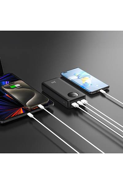 JUO 22,5W 20000mAh Powerbank Siyah