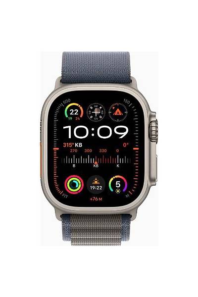 Apple Watch Ultra 2 49mm Titanium Blue Alpine Loop L MREQ3TU/A