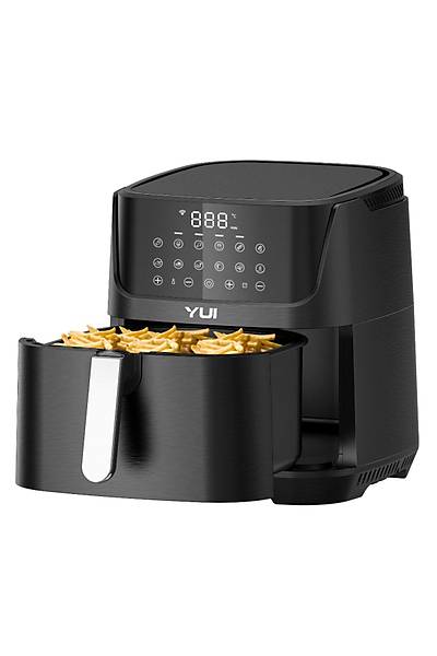 YUI Air Fryer 5.5 Litre M25 Maxifry Pro Akll Fritz Siyah