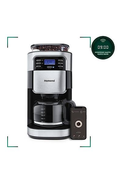 Homend Smart Coffeebreak 5007H Filtre Kahve Makinesi Inox
