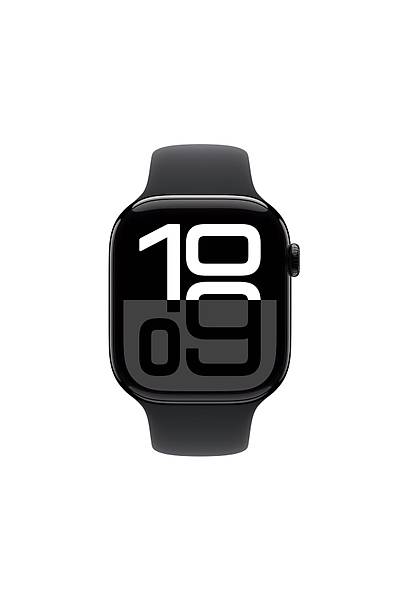 Apple Watch Series 10 Gps 42MM Jet Black Aluminium Case With Black Sport Band - S/M MWWE3TU/A