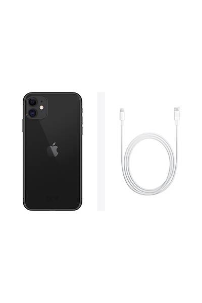 Apple iPhone 11 64 Gb Black MHDA3TU/A (Apple TR Garantili) Aksesuarsýz kutu