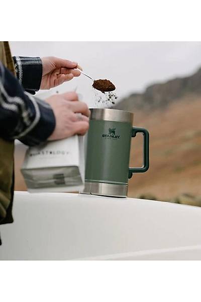 Stanley Klasik French Press Termos, Ye�il (Hammertone Green), 1.4 L - 6939236418225