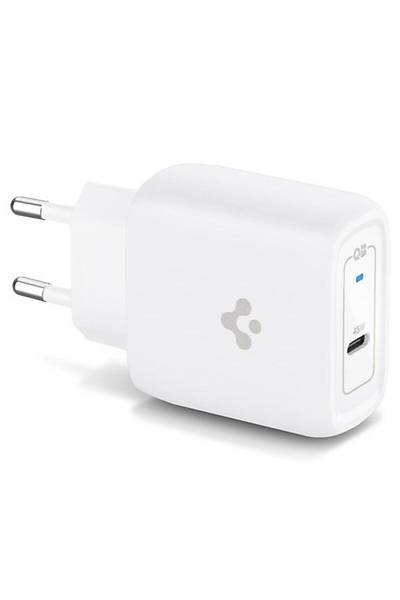 Spigen PowerArc ArcStation Pro 45W USB-C Port H�zl� �arj Adapt�r� Beyaz PE2015EU- ACH02589