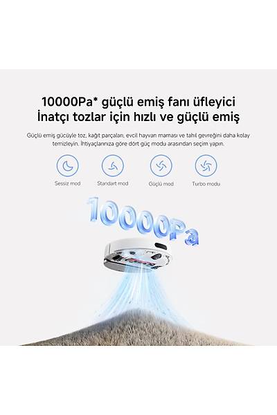 Xiaomi Robot Vacuum H40 Robot S�p�rge White