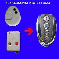 5 D yeri Alarm Kumandas Kopyalama