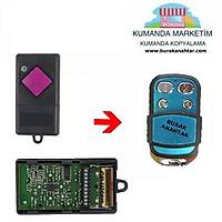 DCKERT 433 KUMANDA KOPYALAMA dickert 433 mhz remote control copy