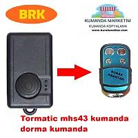 TORMATC mhs43- kumanda kopyalama TORMATC garaj kumandas kopyalama