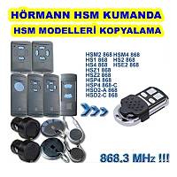 Hrmann hsm4 hsm2 kumanda kopyalama Hormann hsm4 Kumanda 868 Mhz Kopyalama