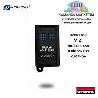 Garaj kumandas Scorpion 8 Dip Swich Kumanda Kap kumandas otopark kumandas