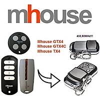 MHOUSE KUMANDA MHOUSE GTX4, GTX4C, TX4 GARAJ KUMANDASI