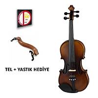 R�sler VLA-9 4/4 Keman Set (Yast�k ve Tel Hediyeli)