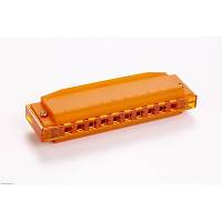 Hohner M1110O Translucent Orange Harp (Do Maj�r)