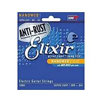 Elixir 12002 Nanoweb Super Light Elektro Gitar Teli (9-42)