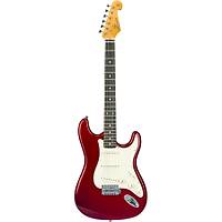 SX Stratocaster Elektro Gitar (Candy Apple Red)