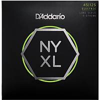 D'addario Bass Nyxl Long 5 Telli Bas Gitar Teli  (45-125)