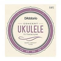 D'Addario EJ87C  CONCERT UKULELE TEL SETİ / PENA HEDİYELİ