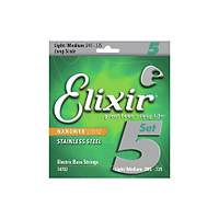 Elixir 14782 Stainless Steel Nanoweb Coated Light Medium 5 Telli Bas Gitar Teli (045-135)