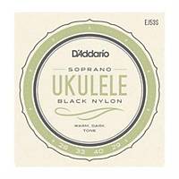 Daaddario EJ53S Siyah Soprano Ukulele Tel Seti