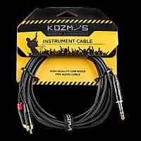  Kozmos KCL-319-3M Stereo Trs 6,35MM - Rca 3t Kablo 