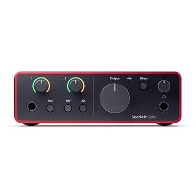 Focusrite Scarlett Solo Gen 4 Ses Kart
