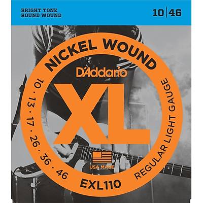 Daddario EXL110 ELEKTRO G�TAR TEL SET� 10-46 + 2 PENA