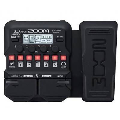 Zoom G1x FOUR Expression Pedall� Multi-Efekt Proses�r�