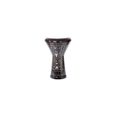  Masterwork Erzincan El Ilemeli Siyah Darbuka 