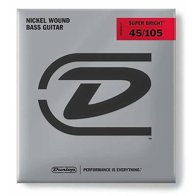 Jim Dunlop DBSBN45105 Nickel 4 Telli Bas Gitar Teli (45-105)