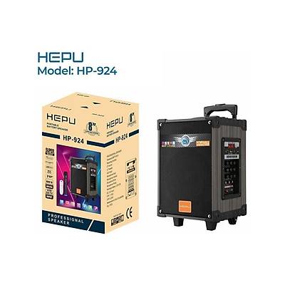 HEPU Hp-924 8'' 3 Kanal Tanabilir arjl Hoparlr