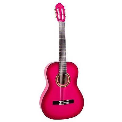 VALENCIA VC102TPKS KLAS�K G�TAR, 1/2, PEMBE SUNBURST, SAP �EL�KL�