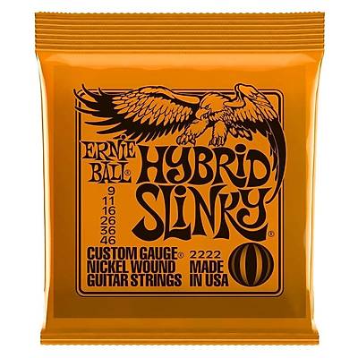 Ernie Ball P02222 Hybird Slinky 09-46 Elektro Gitar Teli + 3 PENA