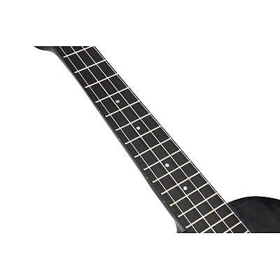 Mahalo Hano Series Tenor Ukulele (Transparent Black)