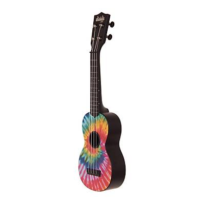Kala KA-SU-TIEDYE Ukadelic Tiedye Soprano Ukulele / PENA hediyeli