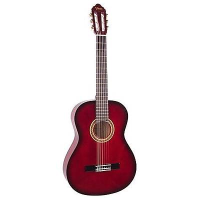 VALENCIA VC102TRDS KLAS�K G�TAR, 1/2, KIRMIZI SUNBURST, SAP �EL�KL�