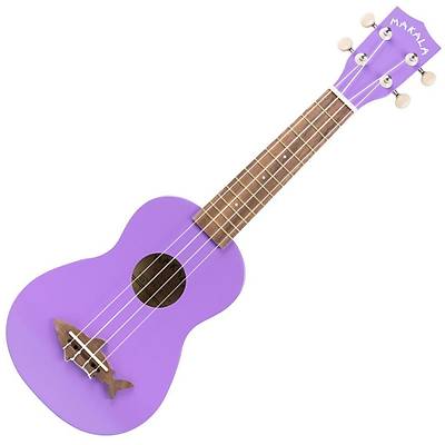 Kala Makala Shark Soprano Ukulele (Sea Urchin Purple)