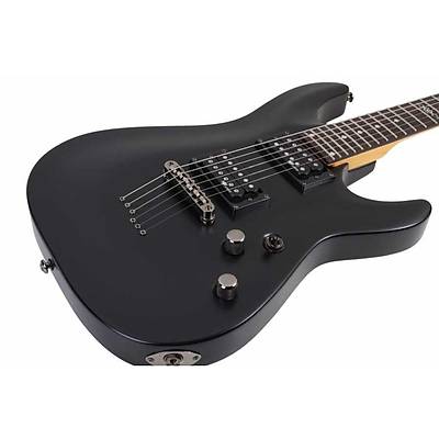 Schecter SGR C-1 Elektro Gitar (Midnight Satin Black)