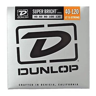 Jim Dunlop DBSBS40120 Super Bright 5 Telli Bas Gitar Teli (40-120)