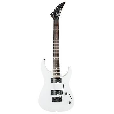 Jackson JS11 Dinky 2-Point Tremolo Amaranth Klavye Beyaz Elektro Gitar