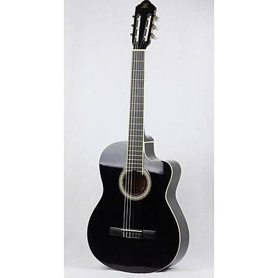 BARCELONA LC 3900 CBK Cutaway Siyah Klasik Gitar Hediyeli
