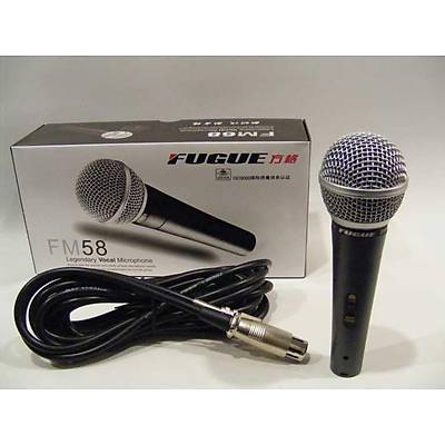 FUGUE FM-58 MKROFON KABLOLU DNAMK TEK YNL