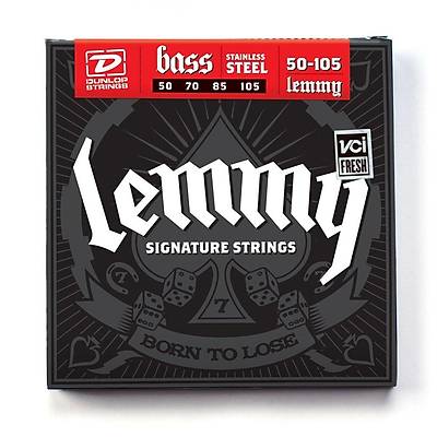 Jim Dunlop LKS50105 Lemmy Signature Bass Gitar Teli (50-105)
