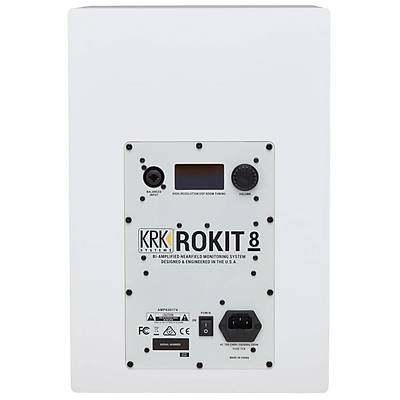 KRK Rokit RP8G4WN 2 Yollu Aktif Monitr (Beyaz)
