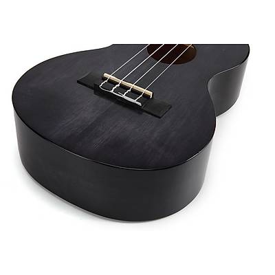 Mahalo Hano Series Tenor Ukulele (Transparent Black)