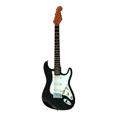SX Stratocaster Elektro Gitar (Black) / K�l�f