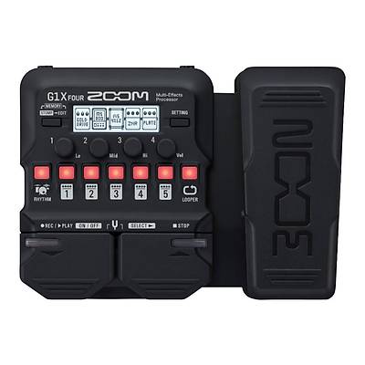 Zoom G1x FOUR Expression Pedallı Multi-Efekt Prosesörü
