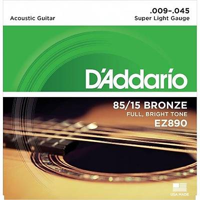 Daddario EZ890 Akustik Gitar Seti. Pena