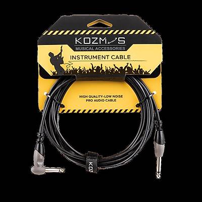 Kozmos KCL-156-3M Siyah/Gri 3mt A��l� Enstr�man Kablosu