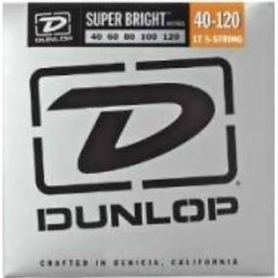 Jim Dunlop DBSBN40120 Nickel 5 Telli Bas Gitar Seti (40-120)